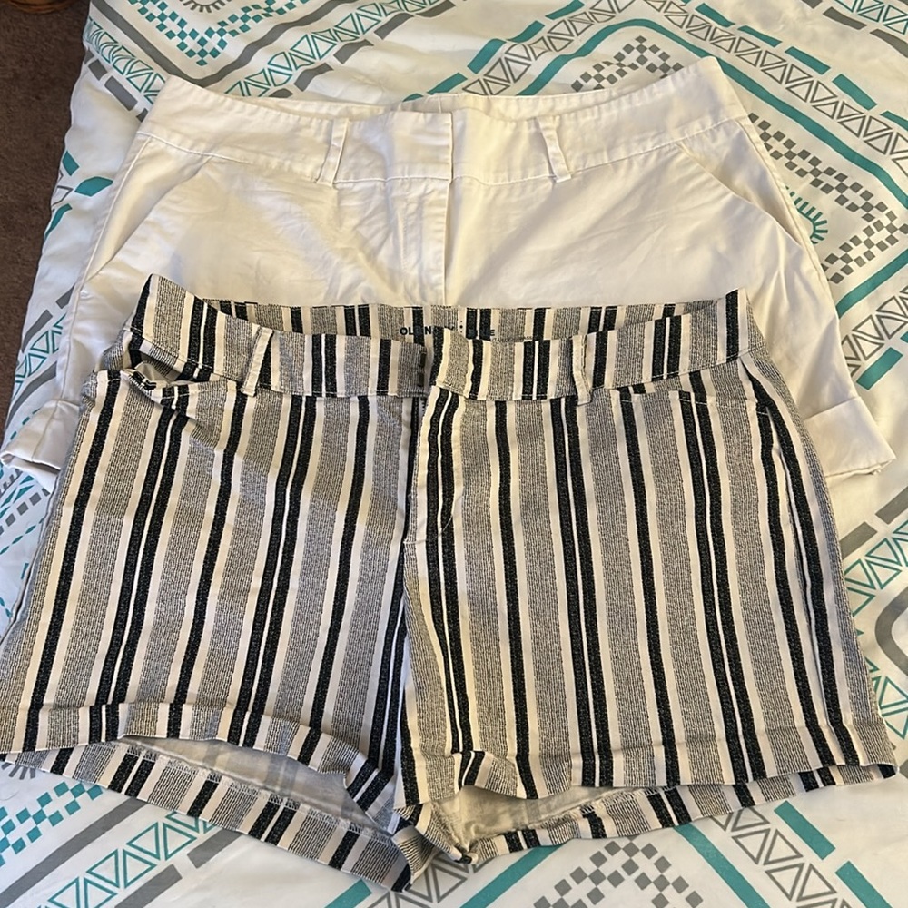 2 pair of shorts